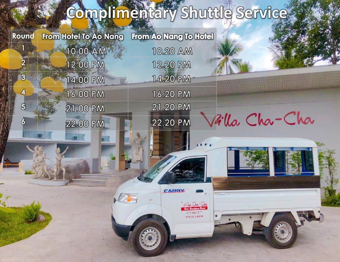 Villa Cha-Cha Krabi Beachfront Resort Ao Nam Mao Luaran gambar